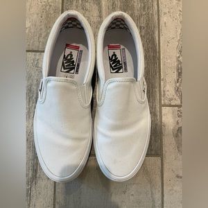 White pro Cush men’s vans